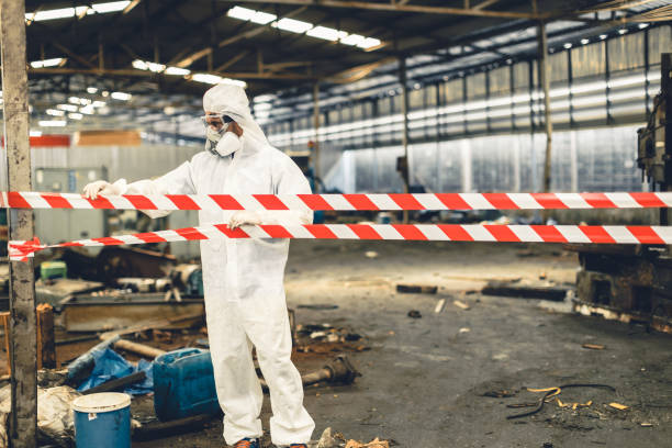Professional Unattended Death Cleanup technician working in Lamont, CA